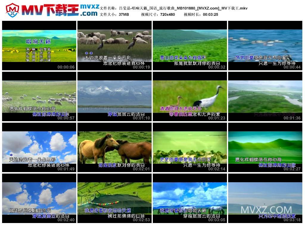 吕莹晶-唱响天籁_国语_流行歌曲_MB101880